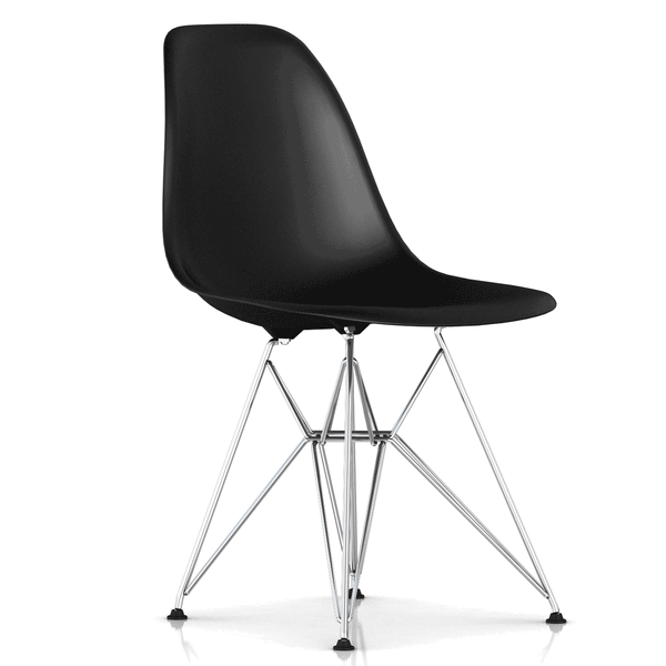 Eames Plastic Shell Side Chair　イームズプラスチックシェルサイドチェア　クロームベース