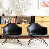 Eames Plastic Shell Low Wire Base Armchair  イームズ プラスチック シェル ローワイヤーベース アームチェア