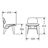 Eames Plywood Lounge Chair Wood Base　イームズ プライウッド ラウンジチェア