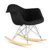 Eames Upholstered Plastic Shell Armchair Chair Rocker Base　イームズ アプホルスター プラスチックシェル アームチェア ロッカーベース