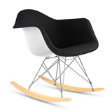 Eames Upholstered Plastic Shell Armchair Chair Rocker Base　イームズ アプホルスター プラスチックシェル アームチェア ロッカーベース