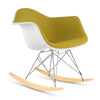 Eames Upholstered Plastic Shell Armchair Chair Rocker Base　イームズ アプホルスター プラスチックシェル アームチェア ロッカーベース