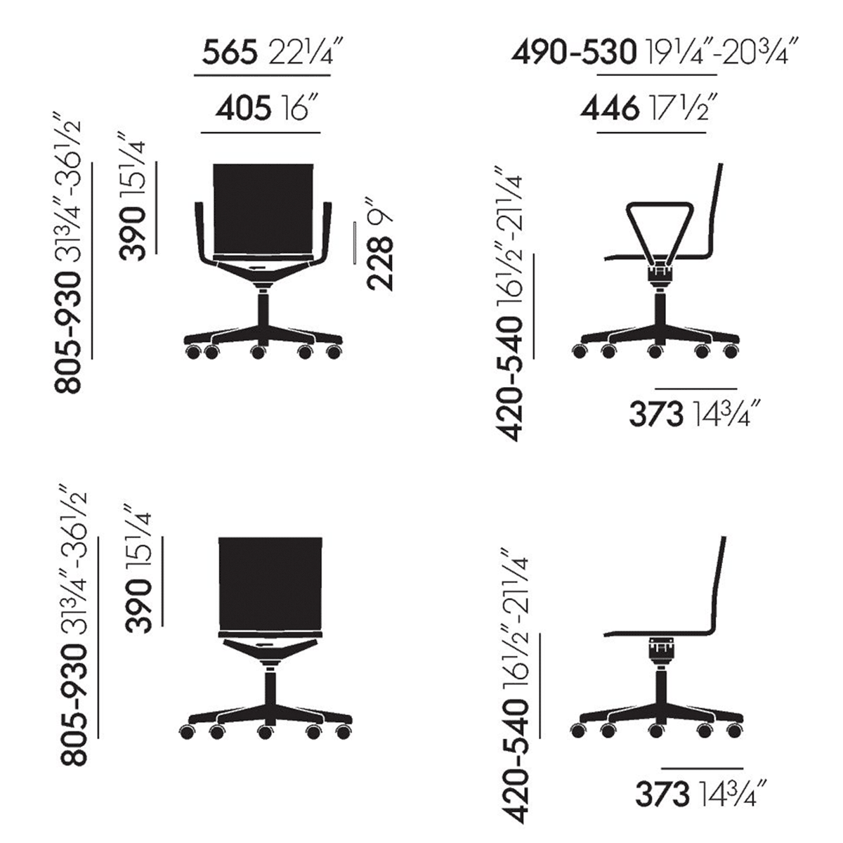 Vitra ヴィトラ .04 ゼロフォー | THE CHAIR SHOP