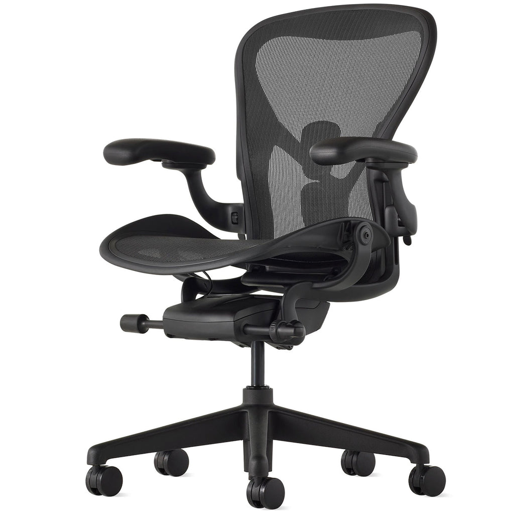 アーロンチェア Cサイズ オニキス Aeron Chair ONYX Herman Miller ...